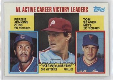 1984 Topps - [Base] #706 - Career Leaders - Fergie Jenkins, Steve Carlton, Tom Seaver