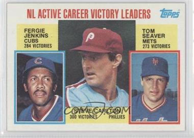 1984 Topps - [Base] #706 - Career Leaders - Fergie Jenkins, Steve Carlton, Tom Seaver