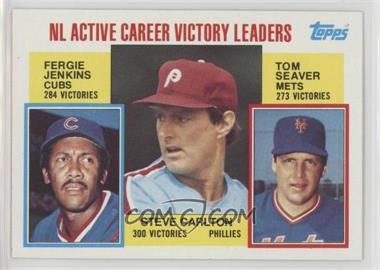 1984 Topps - [Base] #706 - Career Leaders - Fergie Jenkins, Steve Carlton, Tom Seaver