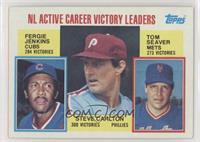 Career Leaders - Fergie Jenkins, Steve Carlton, Tom Seaver