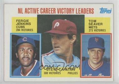 1984 Topps - [Base] #706 - Career Leaders - Fergie Jenkins, Steve Carlton, Tom Seaver