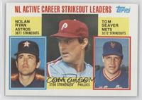 Career Leaders - NL Active Career Strikeout Leaders (Nolan Ryan, Steve Carlton,…