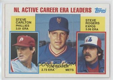 1984 Topps - [Base] #708 - Career Leaders - Steve Carlton, Tom Seaver, Steve Rogers