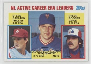 1984 Topps - [Base] #708 - Career Leaders - Steve Carlton, Tom Seaver, Steve Rogers