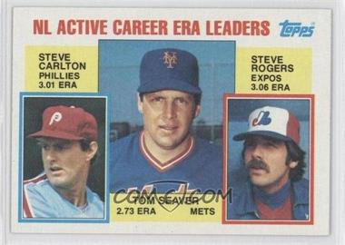 1984 Topps - [Base] #708 - Career Leaders - Steve Carlton, Tom Seaver, Steve Rogers