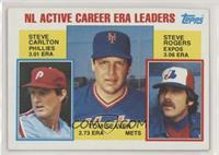 Career Leaders - Steve Carlton, Tom Seaver, Steve Rogers [EX to NM]
