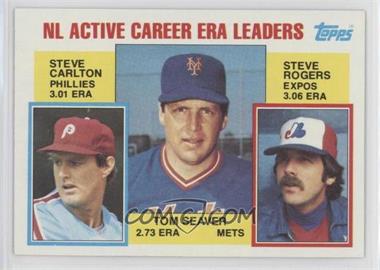 1984 Topps - [Base] #708 - Career Leaders - Steve Carlton, Tom Seaver, Steve Rogers