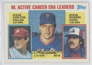 1984 Topps - [Base] #708 - Career Leaders - Steve Carlton, Tom Seaver, Steve Rogers