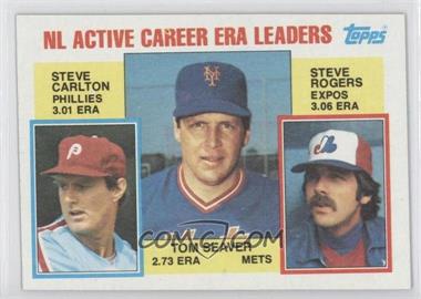 1984 Topps - [Base] #708 - Career Leaders - Steve Carlton, Tom Seaver, Steve Rogers