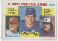 Career Leaders - Steve Carlton, Tom Seaver, Steve Rogers