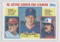 Career Leaders - Steve Carlton, Tom Seaver, Steve Rogers