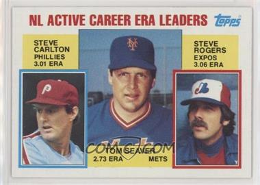 1984 Topps - [Base] #708 - Career Leaders - Steve Carlton, Tom Seaver, Steve Rogers