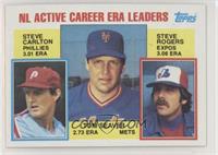 Career Leaders - Steve Carlton, Tom Seaver, Steve Rogers