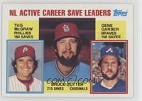 Career Leaders - NL Active Career Save Leaders (Bruce Sutter, Tug McGraw, Gene …