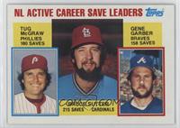 Career Leaders - NL Active Career Save Leaders (Bruce Sutter, Tug McGraw, Gene …