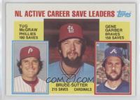 Career Leaders - NL Active Career Save Leaders (Bruce Sutter, Tug McGraw, Gene …