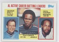 Career Leaders - George Brett, Rod Carew, Cecil Cooper