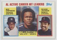 Career Leaders - Bert Campaneris, Rod Carew, Reggie Jackson