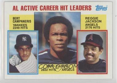 1984 Topps - [Base] #711 - Career Leaders - Bert Campaneris, Rod Carew, Reggie Jackson