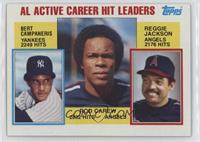 Career Leaders - Bert Campaneris, Rod Carew, Reggie Jackson