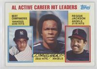 Career Leaders - Bert Campaneris, Rod Carew, Reggie Jackson