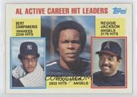 Career Leaders - Bert Campaneris, Rod Carew, Reggie Jackson