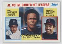 Career Leaders - Bert Campaneris, Rod Carew, Reggie Jackson