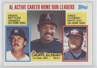 Career Leaders - Graig Nettles, Reggie Jackson, Greg Luzinski