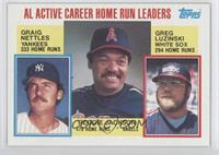 Career Leaders - Graig Nettles, Reggie Jackson, Greg Luzinski