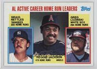 Career Leaders - Graig Nettles, Reggie Jackson, Greg Luzinski