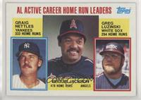 Career Leaders - Graig Nettles, Reggie Jackson, Greg Luzinski