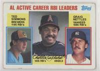 Career Leaders - Ted Simmons, Reggie Jackson, Graig Nettles [Good to …