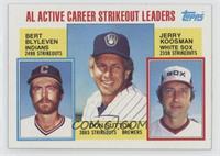 Career Leaders - Bert Blyleven, Don Sutton, Jerry Koosman [EX to NM]