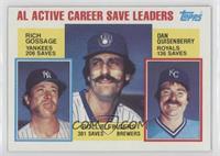 Career Leaders - Rich Gossage, Rollie Fingers, Dan Quisenberry [EX to …