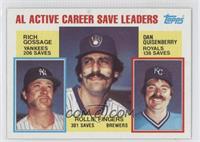 Career Leaders - Rich Gossage, Rollie Fingers, Dan Quisenberry