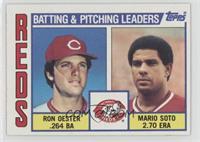 Team Checklist - Ron Oester, Mario Soto