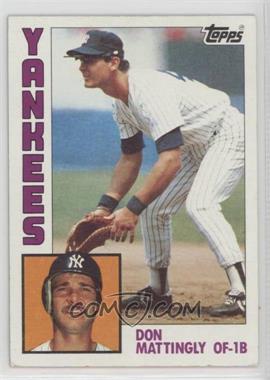 1984 Topps - [Base] #8 - Don Mattingly [Noted]