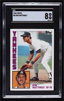 Don Mattingly [SGC 8 NM/Mt]