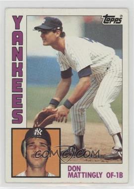 1984 Topps - [Base] #8 - Don Mattingly [Noted]