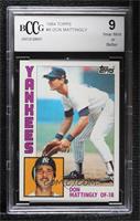 Don Mattingly [BCCG 9 Near Mint or Better]