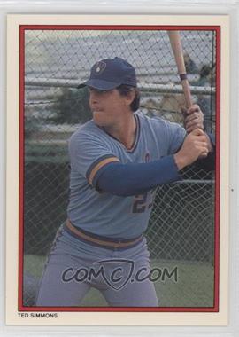 1984 Topps - Mail-In Glossy All-Star Collector's Edition #18 - Ted Simmons