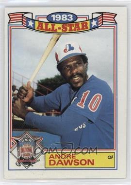 1984 Topps - Rack Pack Glossy All-Stars #18 - Andre Dawson [EX to NM]