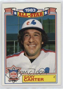 1984 Topps - Rack Pack Glossy All-Stars #20 - Gary Carter