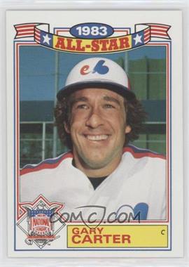 1984 Topps - Rack Pack Glossy All-Stars #20 - Gary Carter