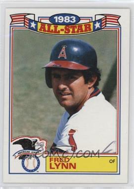 1984 Topps - Rack Pack Glossy All-Stars #7 - Fred Lynn [EX to NM]