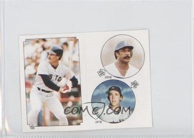 1984 Topps Album Stickers - [Base] #100-200B-287B - Jim Rice, Dave Righetti, Wade Boggs