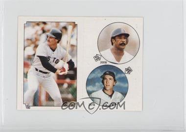 1984 Topps Album Stickers - [Base] #100-200B-287B - Jim Rice, Dave Righetti, Wade Boggs