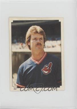 1984 Topps Album Stickers - [Base] #254 - Rick Sutcliffe [Noted]