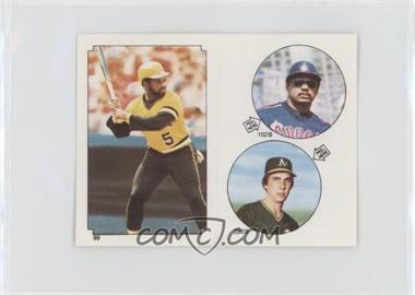 1984 Topps Album Stickers - [Base] #99-102B-288B - Reggie Jackson, Bill Madlock, Mike Warren