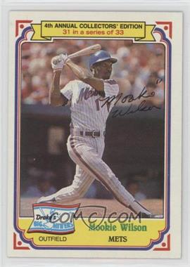 1984 Topps Drake's Big Hitters - [Base] #31 - Mookie Wilson